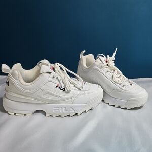 Fila White Women's Sneakers